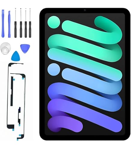Amazon.co.jp: A-MIND For iPad Mini 6 2021 液晶パネル 画面交換修理