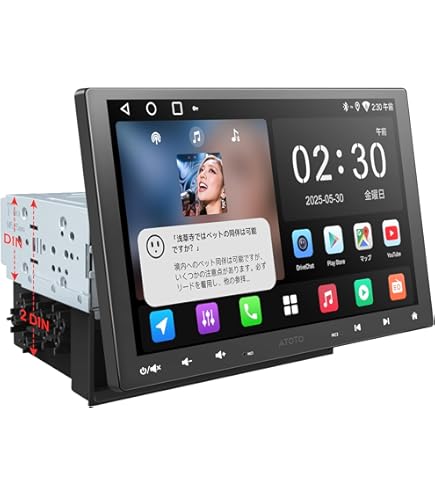 Amazon.co.jp: WOWAUTO 10.1インチ 200系 ハイエース 専用 パネル