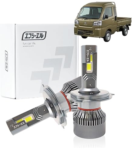 1-2 S500P/S510ハイゼットトラック後期 純正LEDヘッドライト左 STANLEY