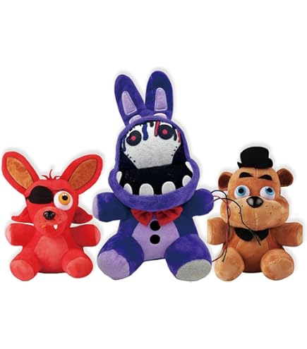 FNAF Five Nights at Freddy's ぬいぐるみセット 大人気ホラーゲーム「Five Nights at Freddy's」のHex社のぬいぐるみや