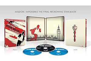 Mission: Impossible - The Final Reckoning [4K UHD Steelbook+ Blu-Ray + Digital]