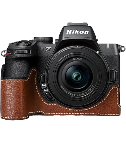 KONIKEN 二眼レフカメラ ケース付き Amazon.co.jp: ニコン 用 NIKON Z50II 用 カメラ ハーフケース