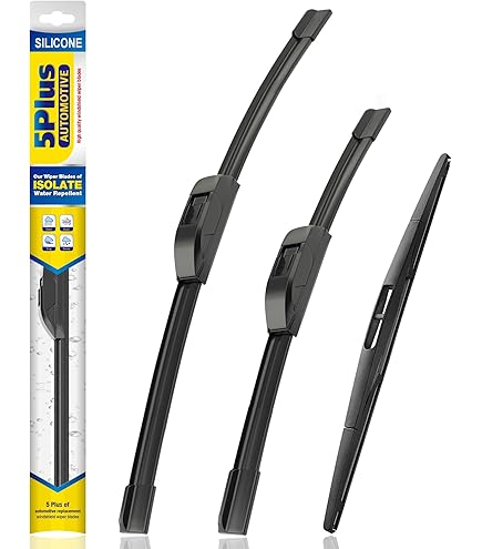 For Honda Fit Jazz 2009-2014 1set Front & Rear Windshield Wiper Blades
