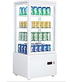 Amazon | レマコム 4面ガラス冷蔵ショーケース フォーシーズンシリーズ
