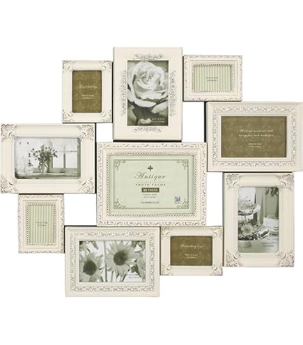 Amazon.co.jp: フォトフレーム 壁掛け 多面 おしゃれ アンティーク