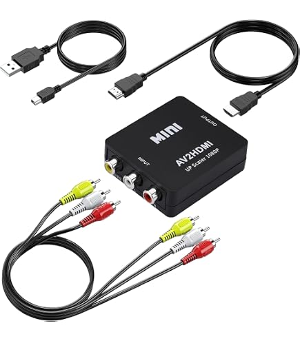Amazon.co.jp: StarTech.com RCAコンポジット／S端子 - HDMI 変換