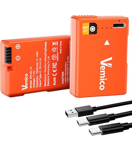 Amazon | WELLSKY D3100 D3200 D3300 D3400 用 バッテリーグリップ