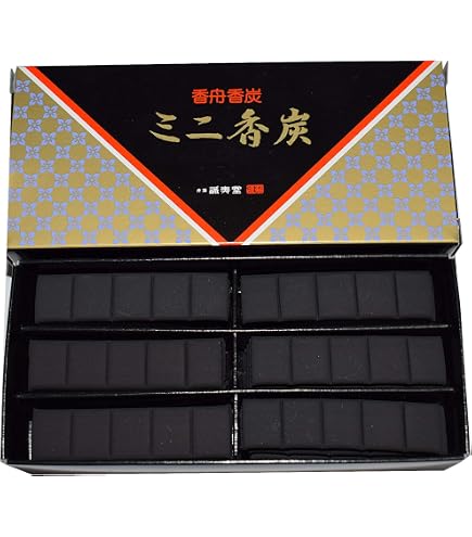 Amazon｜【ご自宅用】香舟香炭 ミニ香炭 小150個入 筋付き 手軽に