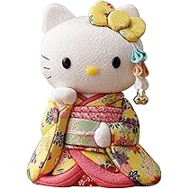 Amazon.co.jp: 招きハローキティ(舞妓/黄)キティちゃん キティ