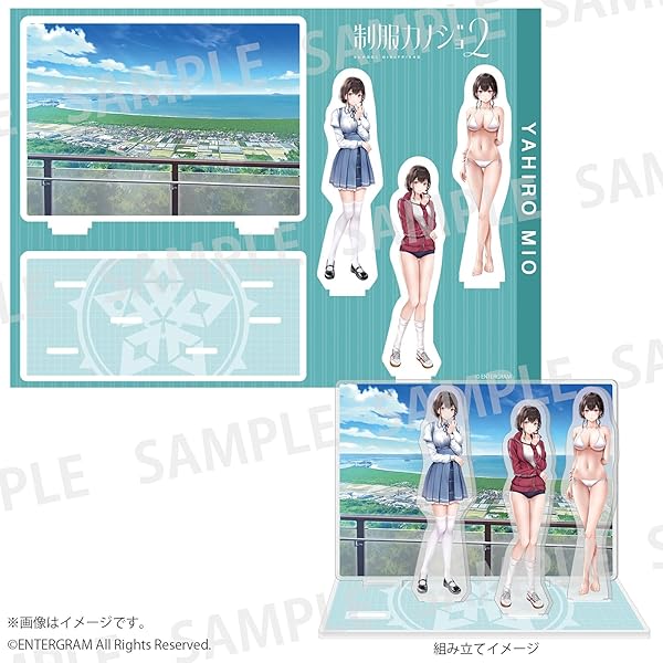 Amazon.co.jp: 制服カノジョ2 ジオラマアクリルフィギュア 許斐