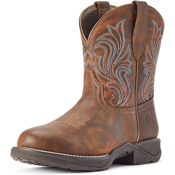 Smoky Mountain Women's Stars & Stripes Western Boots – 10" Leather Boots Square Toe