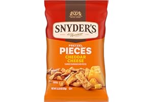 Snyder's of Hanover Cheddar Cheese Flavored Pretzel Pieces, 11.25 Oz