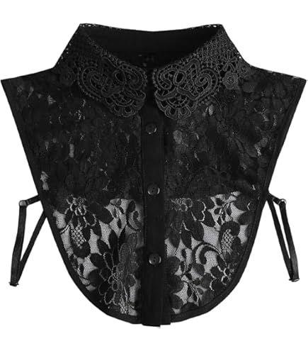 Amazon.co.jp: GANNI／ガニーつけ襟 ラムスキン レザー フリル