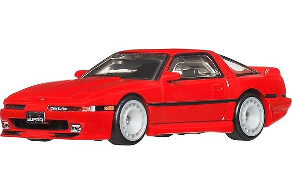 ホットウィール(Hot Wheels) カーカルチャー ローニン・ランⅡ '89 トヨタ スープラ 乗り物おもちゃ ミニカー 3歳から レッド JBK90