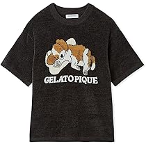 ジェラピケ　新品未使用　エアモコ小花ジャガードプルオーバー gelato pique（ジェラートピケ）の「エアモコSLEEPING DOG