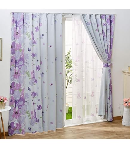 Amazon.co.jp: Disney(ディズニー) 美女と野獣 ベル2級遮光 遮熱