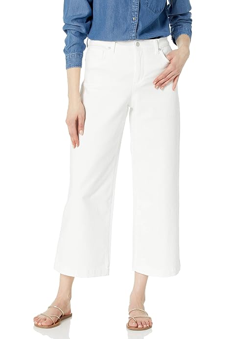 Amanda Wide Leg Crop Length Jean 