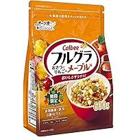 Amazon.co.jp: カルビー フルグラ おさつとりんごのメープル味 600g×6 