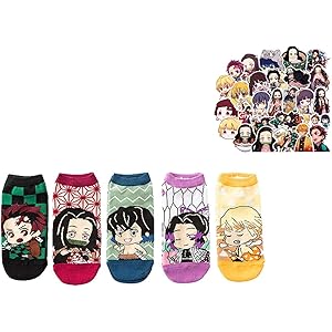 Lolay 竈門 炭治郎 竈門 禰豆子 我妻 善逸 嘴平 伊之助 胡蝶 しのぶ 靴下 靴下 メンズソックス レディースソ…