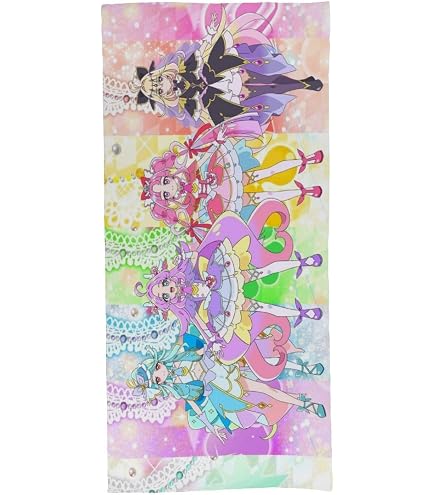 Amazon｜名探偵プリキュア！バスタオル 大判 可愛い 薄手 速乾 高速