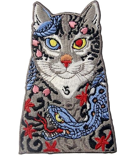 Amazon | アイロンプリントシート (16 ネコ) | ワッペン・アップリケ 通販