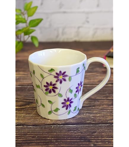 Amazon.co.jp: 浜陶 有田焼 一峰窯 スープマグ 大 400ml 桜日和
