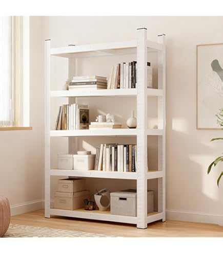Amazon｜KIZAI 2台セット スチールラック 5段 幅90 奥行40 高さ180cm