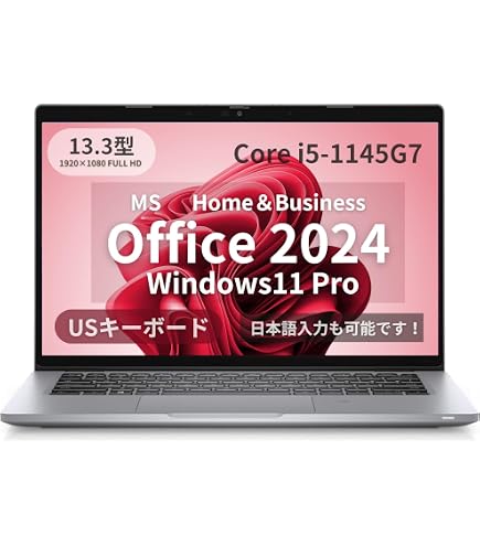 Amazon.co.jp: 【MS Office H&B 2024】Win11 Pro /13.3型 ノートPC