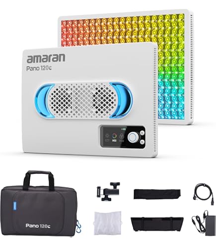 Amazon | 【Aputure】Amaran P60c RGBWWビデオライト 色温度調整2500K