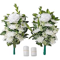 お供え花　2束　一対　仏花　花束　グラジオラス　キキョウ　仏壇　お墓花　造花68 お供え花 2束 一対 仏花 花束 グラジオラス キキョウ 仏壇 お墓
