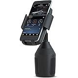 Ocaatech スマホ用車載ホルダー ドリンク式携帯ホルダー スマホホルダー スタンド携帯ホルダー 柔軟なアーム 取り付け簡単/360度回転可能/片手操作/多機種対応(ブラック)