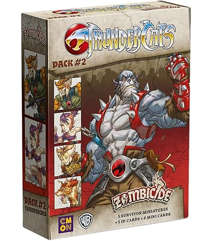 Amazon | CMON ゾンビサイド サンダーキャッツ キャラクターパック #1