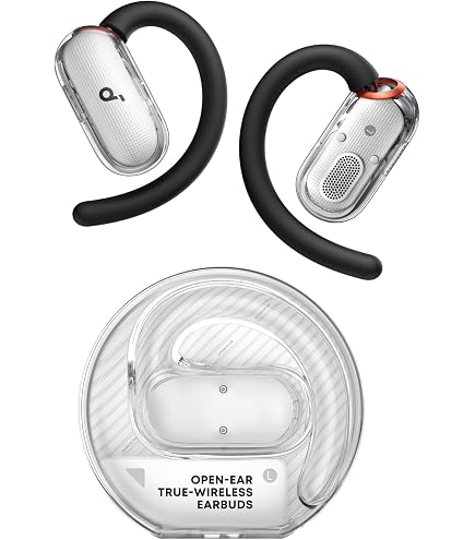 Soundcore AeroClip by Anker, Open-Ear Earbuds, Clip-On Headphones