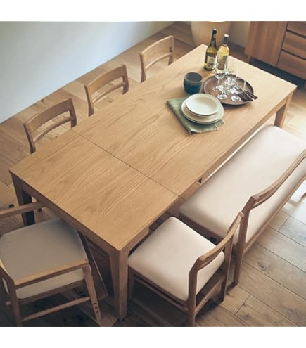 【IKEA】6人用ダイニングテーブル ヴォックスローヴ VOXLÖV ヴォックスローヴ ダイニングテーブル, ライトバンブー