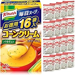 Amazon.co.jp: Knorr Cup Soup, Corn Cream, Box of 3 x 10, Ajinomoto