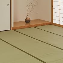 【新着商品】萩原 洗える い草風カーペット ベージュ 江戸間6畳 約261X35 Amazon｜萩原 洗える い草風カーペット ベージュ 江戸間6畳 約