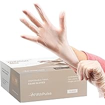 clear vinyl gloves amazon