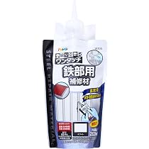 Amazon.co.jp: アサヒペン 充填材 コーキング材 鉄部用補修材 200ml 