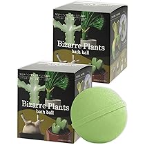Amazon | 入浴剤 バスボール 植物 ビザールプランツ 写実 2個セット