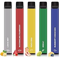 Amazon | 電子タバコ 使い捨て 7500回吸引可能 5風味セット②