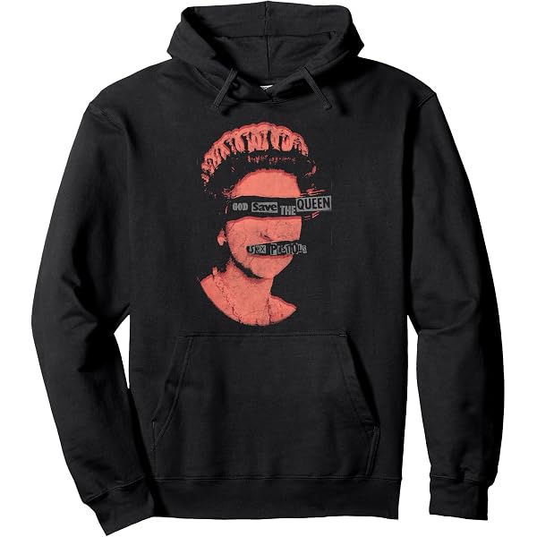 Amazon.co.jp: Sex Pistols 公式フラッグ God Save The Queen パーカー