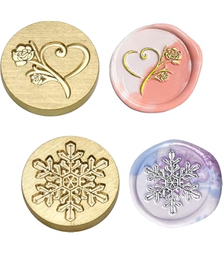 Amazon | 【バラ 薔薇 】シーリングスタンプ ヘッド シーリング