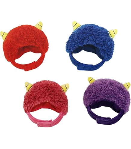Amazon | 犬猫用コスプレ 節分にピッタリ 赤鬼のかぶりもの（帽子） (S