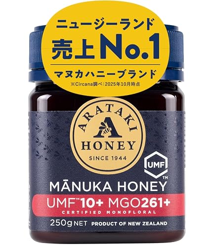 Amazon | アラタキハニー フローラル・ウイズ・マヌカ 250g