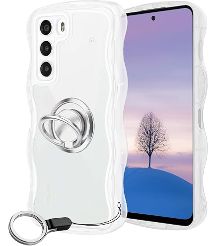 Amazon.co.jp: ZTE Nubia S 5G用ケースクリア リング付き ヌビア s 5g