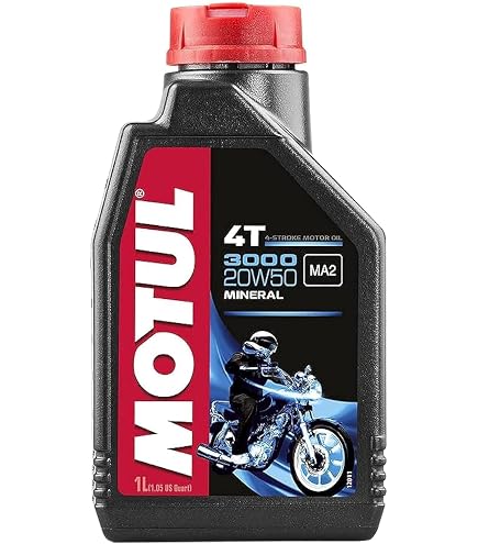 Amazon | MOTUL(モチュール) 3000 PLUS 4T 20W50 バイク用ミネラル