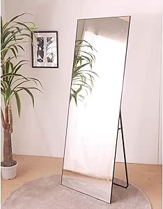 格安即決 全身鏡 姿見 スタンドミラー おしゃれ 立て掛け 飛散防止 全身ミラー ブラック 正規品 Smartcpns Com
