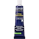 [サフィール ブルー] 革製品 合皮のキズかくし レノベイティング カラー 補修 クリーム チューブ 25ml 靴 バッグ ジャケット ソファ 色あせ 革 レザー 着色 塗料 904 オーシャンブルー