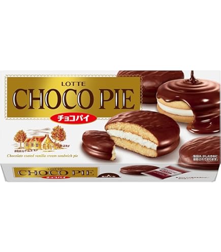 Amazon.co.jp: ロッテ 冬のチョコパイ 濃厚仕立て 6個×5入 : 食品