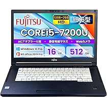 第7世代！Core i5！富士通LIFEBookA577/R本体のみジャンク品！ Amazon